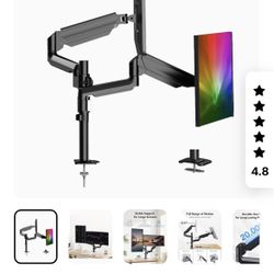 Dual Monitor Mount For 13-32” Screens 
