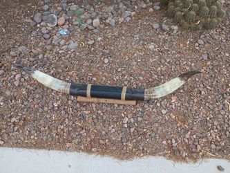 Longhorns  Wall Art  "
Authentic Long Horn"

Brown Band 
3ft.11"  Wide    $239.00 each 

Meet Customers 
Different locations