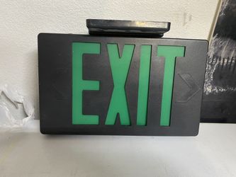 Exit Sign