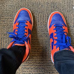Air Max nike Blue And Orange Sneakers