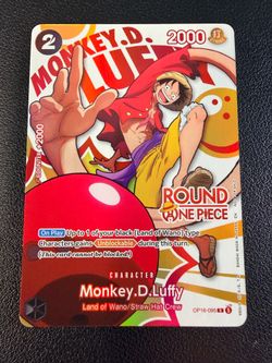 One Piece Round 1 Promo Cards
