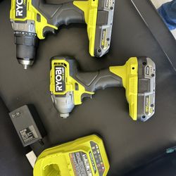 Ryobi Drill Set 