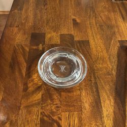 Vintage Las Vegas Hilton Hotel and Casino Ashtray Clear Glass Collector