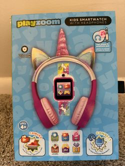 PLAYZOOM KIDS SMARTWATCH WITH HEADPHONES