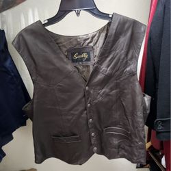 XL Leather Vest