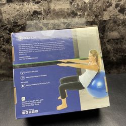 Gaiam Total Body Balance Ball, 75 Cm, For Heights 6'0" - 6'5"