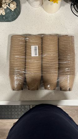 Biodegradable Peat Seedling Pots Bulk Pack