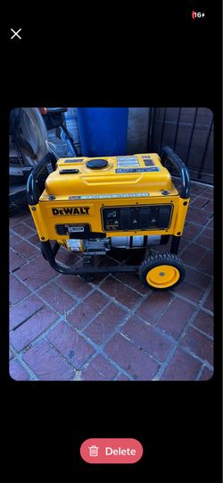 DeWalt generator 4000-5000 watts
