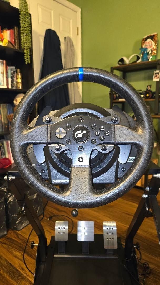 Thrustmaster T300RS GT With All Accessories And Stand
