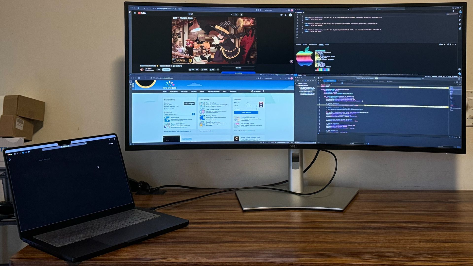 Dell UltraSharp 40” Curved WUHD 5k Monitor - U4021QW