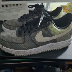 Nike Air FORCE 1 Low "CRATER" Size 8.5