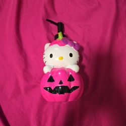 Hello Kitty Soap Dispenser Jack O Lantern Halloween 
