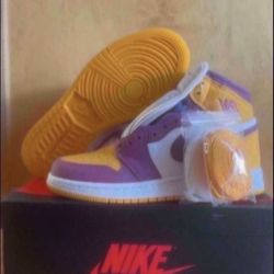 Nike Air Jordan 1 Retro High OG Brotherhood Size 6.5Y/8W Brand New 