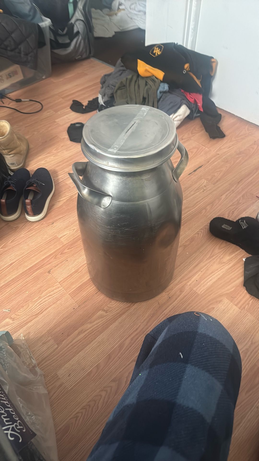 Stainless Steel Milk Can 10 Gal