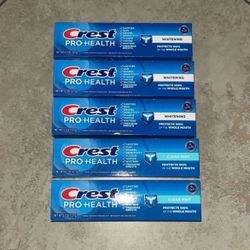 Crest Pro-Health Toothpastes