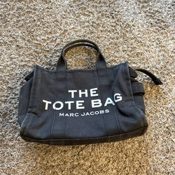 Marc Jacobs The Tote Bag Black Canvas