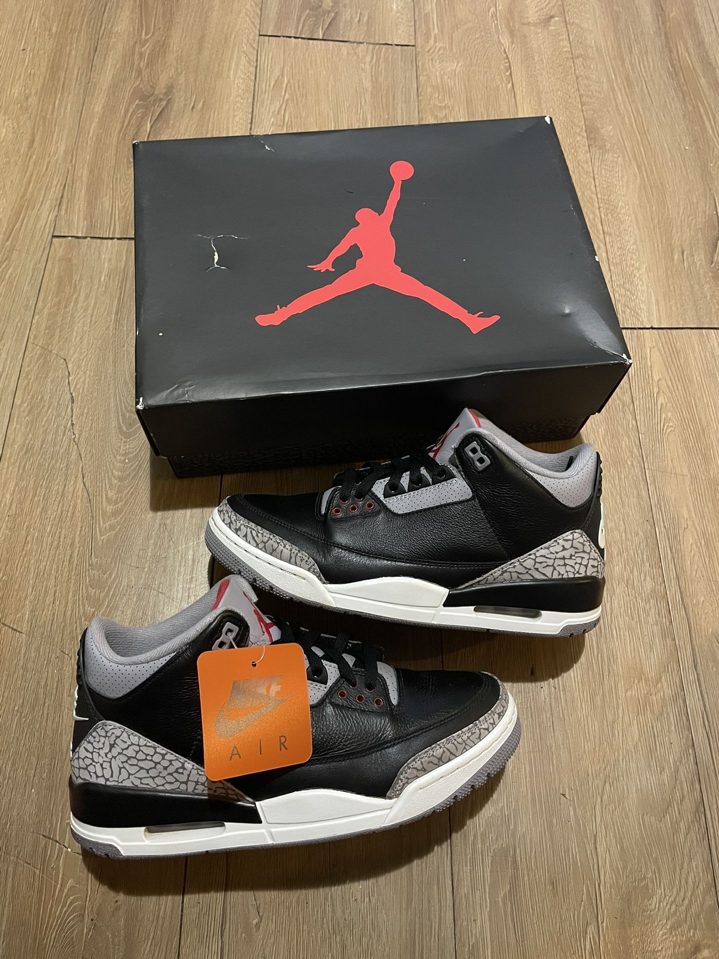 Black Cement 3s