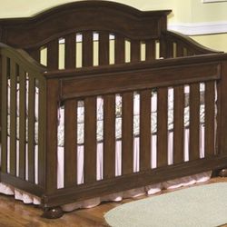Nursery Crib and Mattress, Dresser and Armoire Set