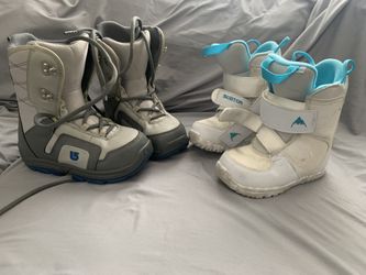 Kids Burton Snowboarding Boots 