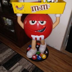 Red M&M Guy. Display