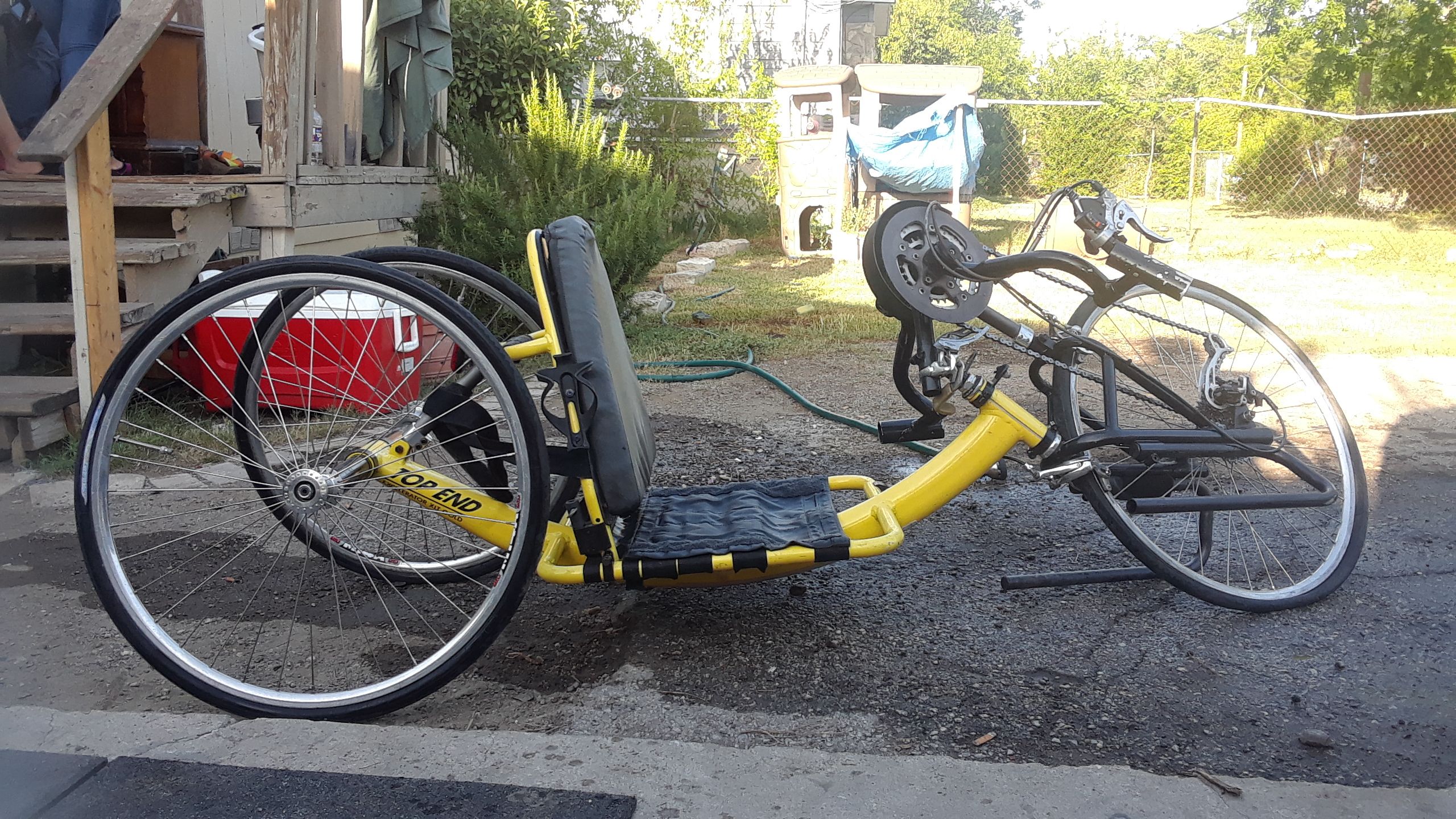 Top End Excelerator XLT Gold Handcycle