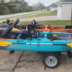 OLDTOWN SPORTSMAN 120 PDL FISHING KAYAKS!!