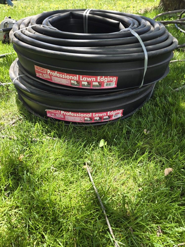 Lawn Edging (Black with Connector 120ft)