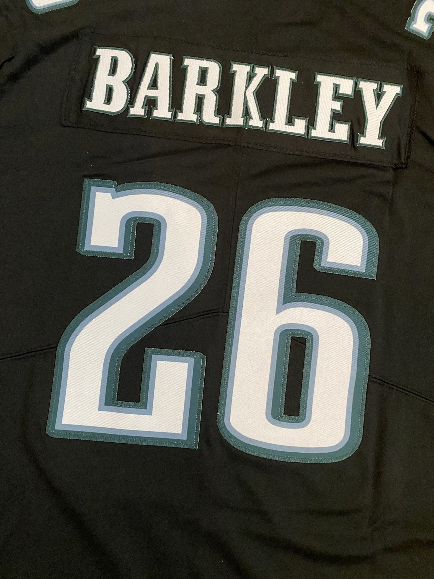 Black Philadelphia Eagles Saquon Barkley jersey
