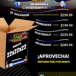Paquetería De Locura De California Y Nevada Para México Y Centroamerica