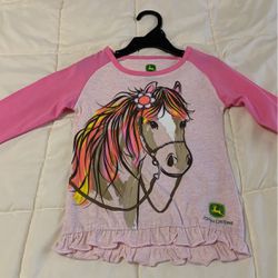Nwt John Deere Horse Shirt 2 T