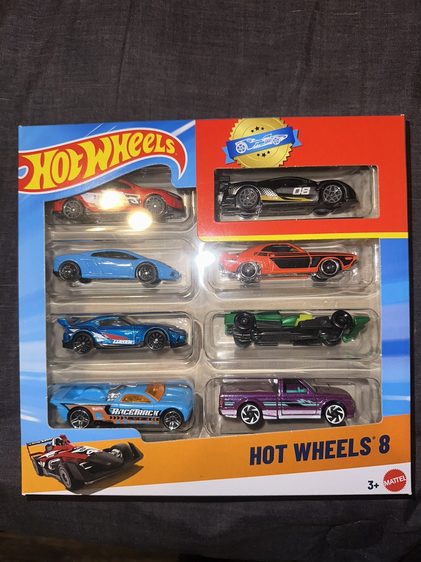Hot Wheels 8 Car Pack(Honda Type R) (GMC)