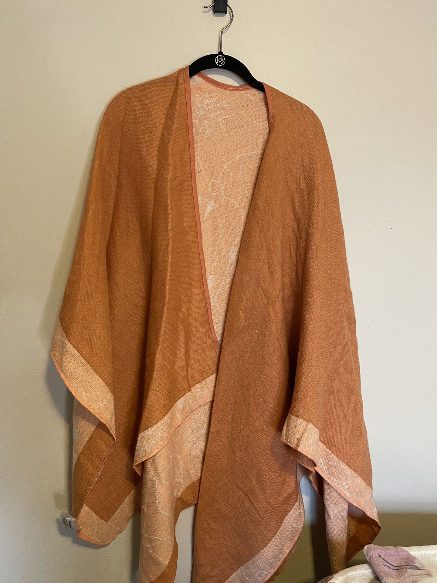 Pink Reversible Blanket Cardigan 