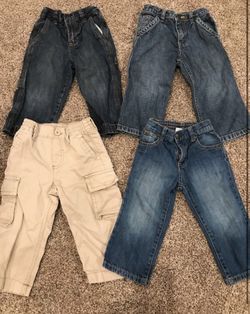 Toddler Boys 18-24mth bottoms lot