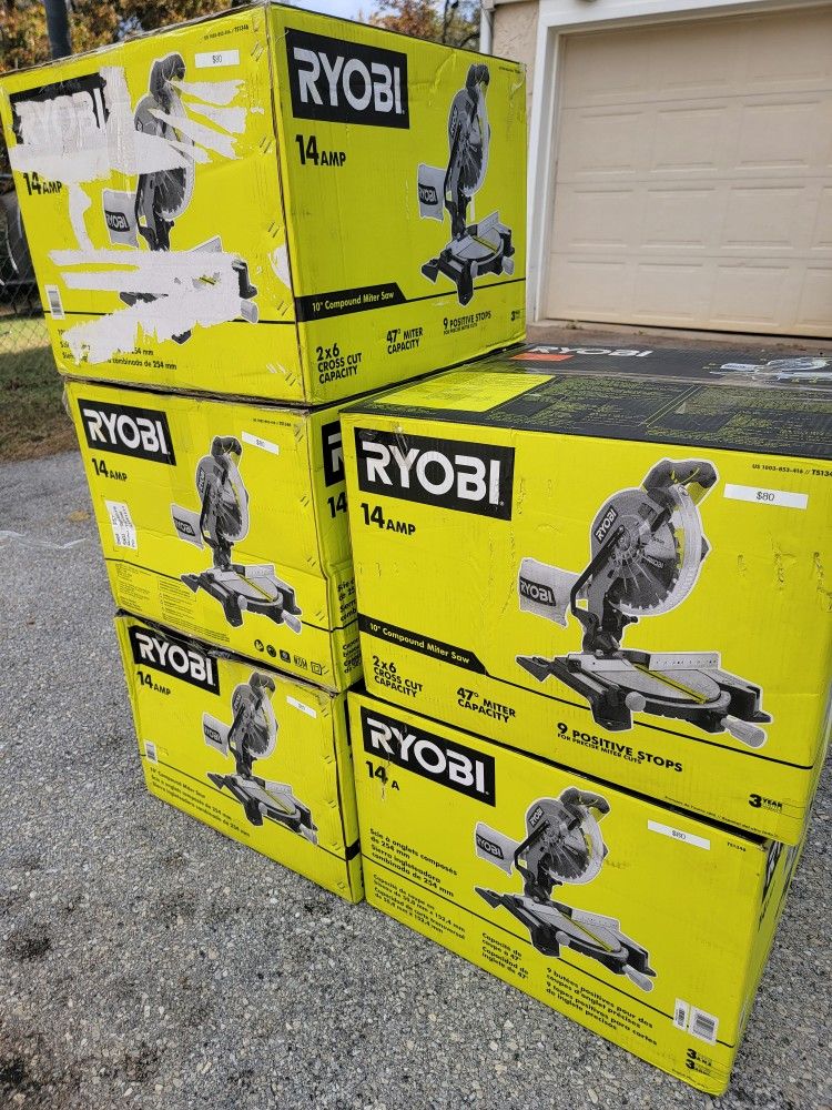 ⚙️ Ryobi 10” Compound Miter Saw