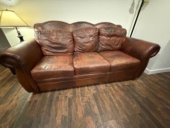 Free Leather Couch / Recliner / Ottoman