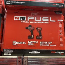 Milwaukee M18 Fuel 2-tool Combo Kit 