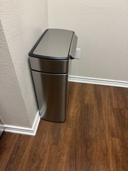 Simplehuman Dual Compartment Stainless Steel Trash Can