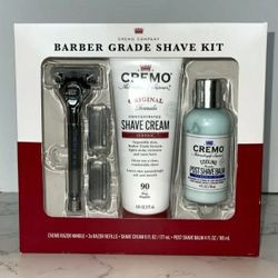 Cremo Shave Kit, Barber Grade NEW