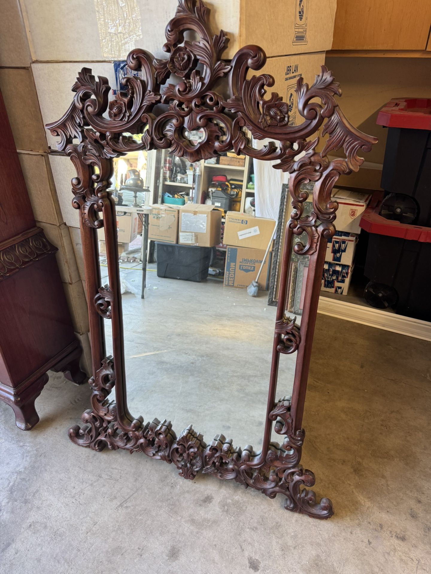 Hand Carved Framed Mirrors