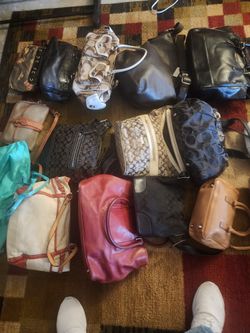 Nice Very Good Condition  Coach Purses All Sizes 