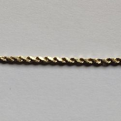 14kt Gold Rope Bracelet 
