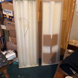 (2) Florescent Light Fixtures New 