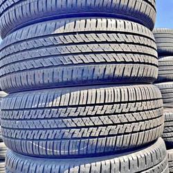 235 60 18 Bridgestone Tires Con 80% de Vida Las 4