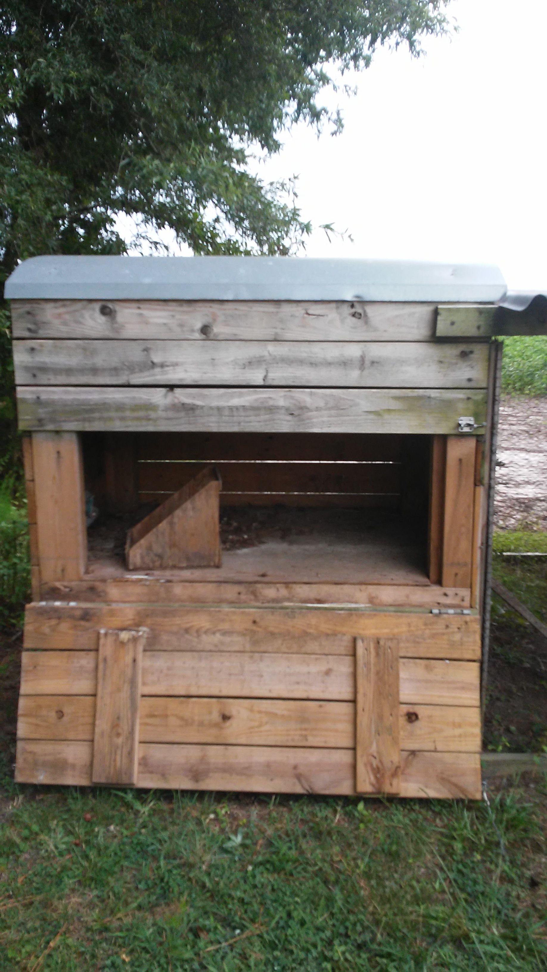 2 chicken coops