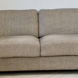Modern 2-Seater Fabric Sofa – Excellent Condition