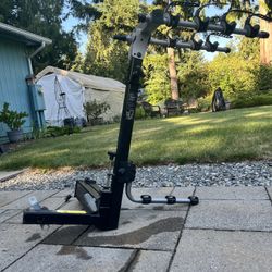 Thule 4-Bike Swing Away Hitch Mount Bike Rack