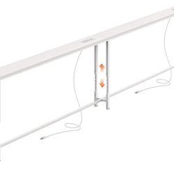 Skinny console table