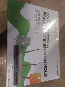 Amped router and wifi extender