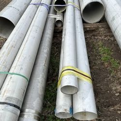 4”x20ft Schedule 40 Stainless Steel 304/316 Pipe