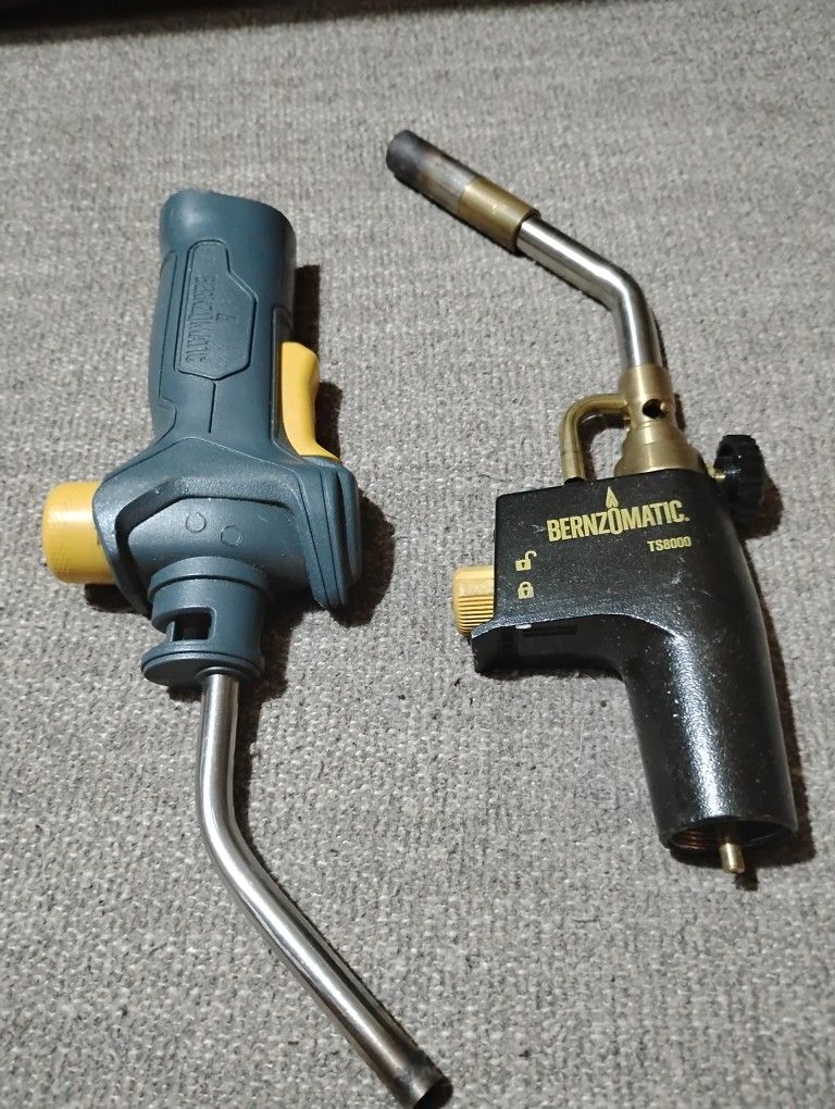 2x pack Benzomatic Propane Torches
